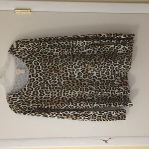 Chicos leopard print sweater